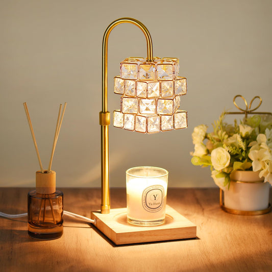 The Amber Candle Lamp